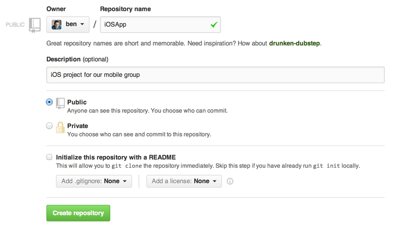 newrepoform Maintaining-a-Project